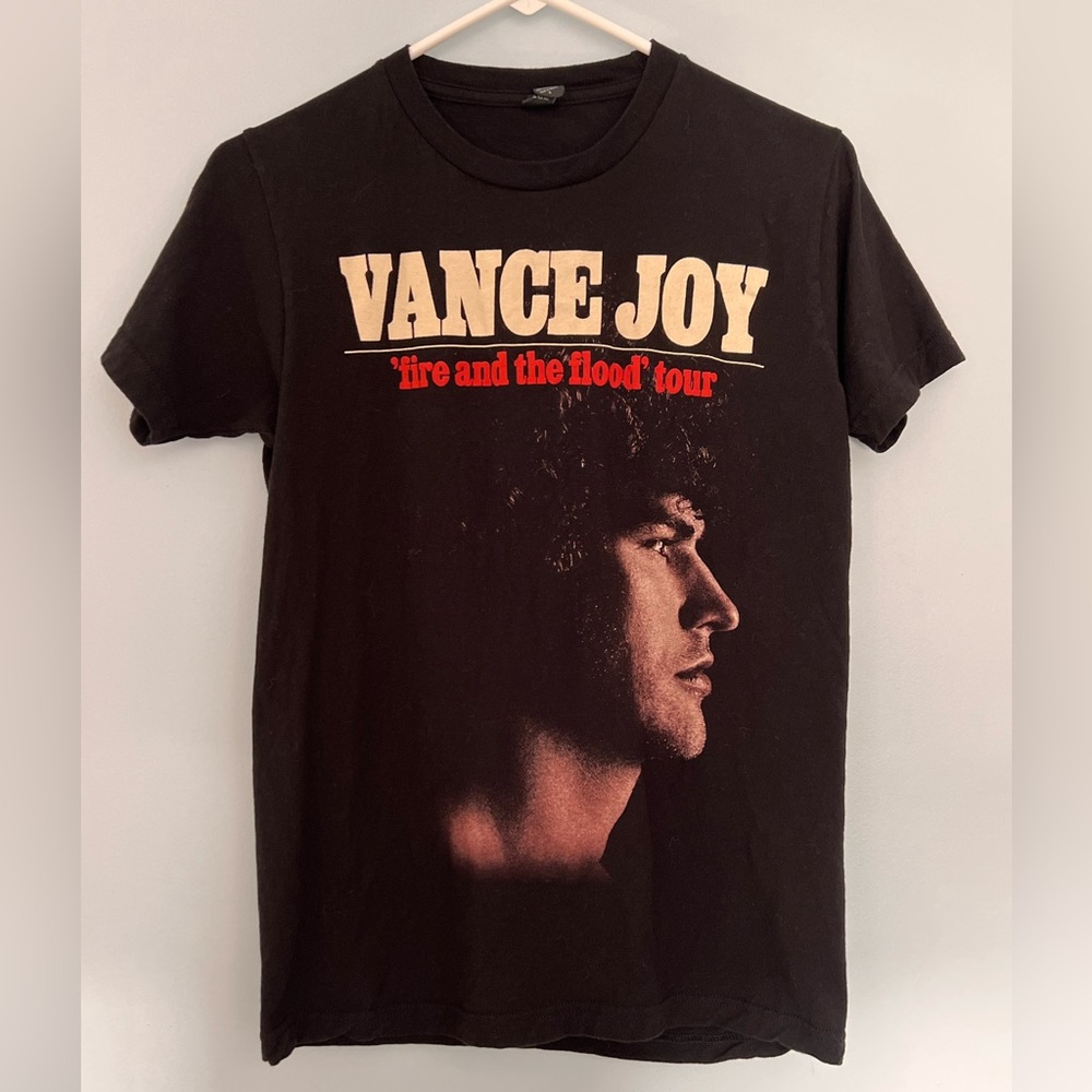 Vance Joy Fire and the Flood tour t-shirt 🔥 💦